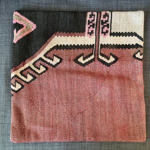 Turkish Kilim Pillow Cover 16x16 Brand New